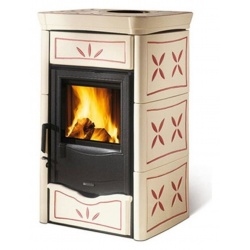 Sobă pe lemne Extraflame Nordica NICOLETTA , cu aer cald prin convecție naturală 8 kw - ametist
