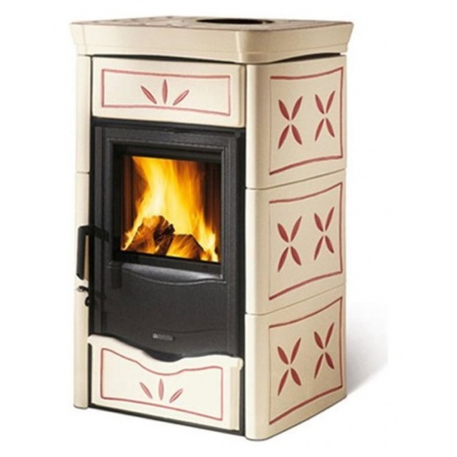 Sobă pe lemne Extraflame Nordica NICOLETTA , cu aer cald prin convecție naturală 8 kw - ametist