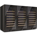 Vitrina de vinuri Arte Vino OXP1T98NPD capacitate 98 sticle temperatura 0/+35°C negru