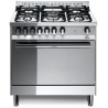 Aragaz Lofra RBI66MFT/CI, 60x60 cm, gaz, 4 arzatoare, grill, aprindere electronica, timer, crem
