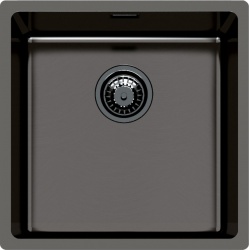 JOLLYNOX 1CCR60MN COMBINATE 60, PENTRU BUCATARIE INCORPORATA, CU 4 ARZATOARE + CUPTOR ELECTRIC, NEGRU MAT