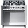 Aragaz Lofra Maxima MG96GV/C, 90x60 cm, gaz, 5 arzatoare, grill electric, timer, cuptor gaz, aprindere electronica, inox