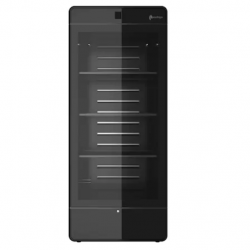 Vitrina frigorifica vinuri Enofrigo I.AM H2000 Fit Multizone, capacitate 179sticle, temperatura +2 +10°C / +12+20°C, negru