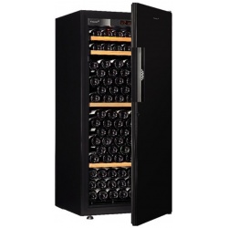 Vitrina de vinuri Arte Vino OXP1T98NPD capacitate 98 sticle temperatura 0/+35°C negru