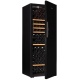 Vitrina de vinuri EuroCave V-Pure L capacitate 180-200 sticle usa solida rafturi mixte negru