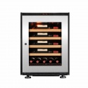 Vitrina de vinuri Arte Vino OXP1T98NPD capacitate 98 sticle temperatura 0/+35°C negru