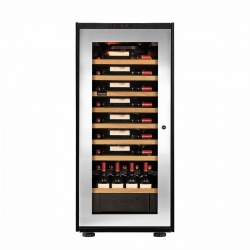 Vitrina de vinuri Arte Vino OXP1T98NPD capacitate 98 sticle temperatura 0/+35°C negru