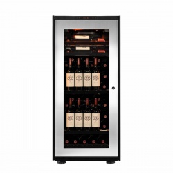 Vitrina de vinuri Arte Vino OXP1T98NPD capacitate 98 sticle temperatura 0/+35°C negru