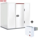 Camera frigorifica Diamond C59B/PM, ISO 80, capacitate 5526 l + Unitate de racire pentru camera frigorifica Diamond AP75-PED/A