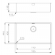 CHIUVETA BUCATARIE FOSTER KE 2155 859, SOTTOTOP, INOX GOLD