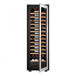 Vitrina de vinuri Arte Vino OXP1T98NPD capacitate 98 sticle temperatura 0/+35°C negru