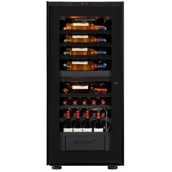 Vitrina de vinuri Arte Vino OXP1T98NPD capacitate 98 sticle temperatura 0/+35°C negru