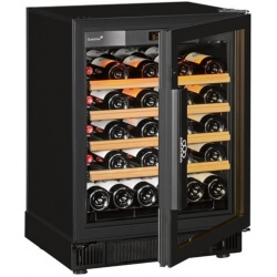Vitrina de vinuri Arte Vino OXP1T98NPD capacitate 98 sticle temperatura 0/+35°C negru