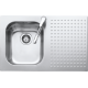 CHIUVETA BUCATARIE BARAZZA SELECT 1IS8060/1D, CU PICURATOR / DREAPTA, INCASSO, INOX CHIUVETA BUCATARIE BARAZZA SELECT 1IS8060/1D, CU PICURATOR / DREAPTA, INCASSO, INOX