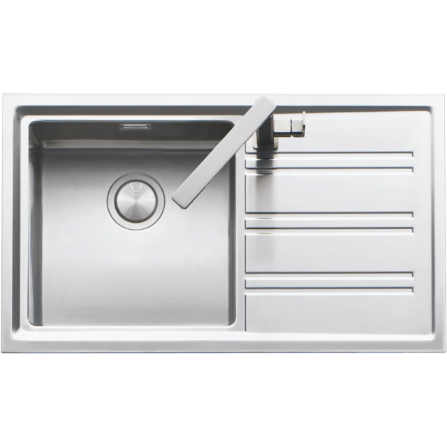 CHIUVETA BUCATARIE BARAZZA EASY 1LES91PD, CU PICURATOR / DREAPTA, FILOTOP / SEMIFILO, INOX