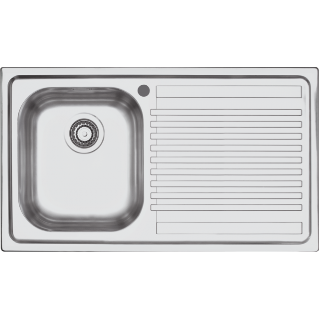 CHIUVETA BUCATARIE BARAZZA B_FAST 1LFS91S, CU PICURATOR / STANGA, INCASSO, INOX