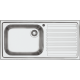 CHIUVETA BUCATARIE BARAZZA B_FAST 1LFS10S, CU PICURATOR / STANGA, INCASSO, INOX CHIUVETA BUCATARIE BARAZZA B_FAST 1LFS10S, CU PICURATOR / STANGA, INCASSO, INOX