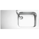 JOLLYNOX 1CCR60MN COMBINATE 60, PENTRU BUCATARIE INCORPORATA, CU 4 ARZATOARE + CUPTOR ELECTRIC, NEGRU MAT