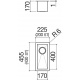 JOLLYNOX 1CCR60MN COMBINATE 60, PENTRU BUCATARIE INCORPORATA, CU 4 ARZATOARE + CUPTOR ELECTRIC, NEGRU MAT
