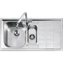 JOLLYNOX 1CCR60MN COMBINATE 60, PENTRU BUCATARIE INCORPORATA, CU 4 ARZATOARE + CUPTOR ELECTRIC, NEGRU MAT