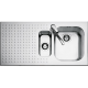 JOLLYNOX 1CCR60MN COMBINATE 60, PENTRU BUCATARIE INCORPORATA, CU 4 ARZATOARE + CUPTOR ELECTRIC, NEGRU MAT
