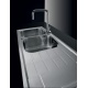 JOLLYNOX 1CCR60MN COMBINATE 60, PENTRU BUCATARIE INCORPORATA, CU 4 ARZATOARE + CUPTOR ELECTRIC, NEGRU MAT