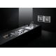 JOLLYNOX 1CCR60MN COMBINATE 60, PENTRU BUCATARIE INCORPORATA, CU 4 ARZATOARE + CUPTOR ELECTRIC, NEGRU MAT