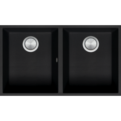JOLLYNOX 1CCR60MN COMBINATE 60, PENTRU BUCATARIE INCORPORATA, CU 4 ARZATOARE + CUPTOR ELECTRIC, NEGRU MAT