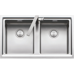 JOLLYNOX 1CCR60MN COMBINATE 60, PENTRU BUCATARIE INCORPORATA, CU 4 ARZATOARE + CUPTOR ELECTRIC, NEGRU MAT