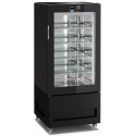 Vitrina frigorifica pentru cofetarie Longoni 65-S Vitra 6111-S capacitate 300l 1 zona racire -15° -24°C negru