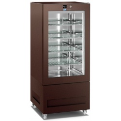 Vitrina frigorifica pentru cofetarie Longoni 65-S Vitra 6111-S capacitate 300l 1 zona racire -15° -24°C maro