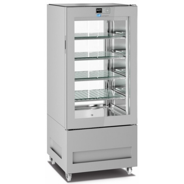 Vitrina de vinuri Arte Vino OXP1T98NPD capacitate 98 sticle temperatura 0/+35°C negru