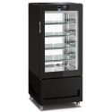 Vitrina frigorifica pentru cofetarie Longoni 65-S Vitra 6112-S capacitate 300l 1 zona racire -15° -24°C negru