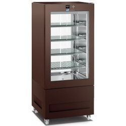 Vitrina frigorifica pentru cofetarie Longoni 65-S Vitra 6112-S capacitate 300l 1 zona racire -15° -24°C maro