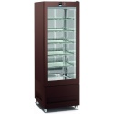 Vitrina frigorifica pentru cofetarie Longoni 65-L Vitra 6111-L capacitate 450l 1 zona racire -15° -24°C maro