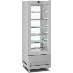 Vitrina frigorifica pentru cofetarie Longoni 65-L Vitra 6112-L capacitate 450l 1 zona racire -15° -24°C argintiu