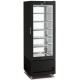 Vitrina frigorifica pentru cofetarie Longoni 65-L Vitra 6112-L capacitate 450l 1 zona racire -15° -24°C negru