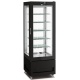 Vitrina frigorifica pentru cofetarie Longoni 65-L Vitra 6114-L capacitate 450l 1 zona racire -15° -24°C negru