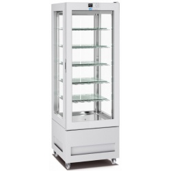 Vitrina frigorifica pentru cofetarie Longoni 65-L Vitra 6114-L capacitate 450l 1 zona racire -15° -24°C alb