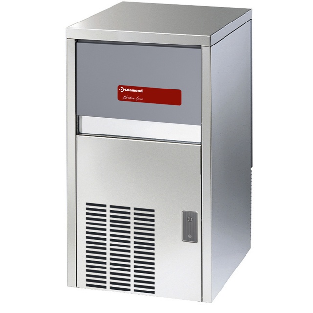 Masina de facut cuburi de gheata Diamond ICE30A-R2, productie 29 kg, condensator apa