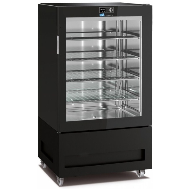 Vitrina de vinuri Arte Vino OXP1T98NPD capacitate 98 sticle temperatura 0/+35°C negru