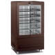 Vitrina frigorifica pentru cofetarie Longoni 85-S Vitra 8111-S capacitate 450l 1 zona racire -15° -24°C maro