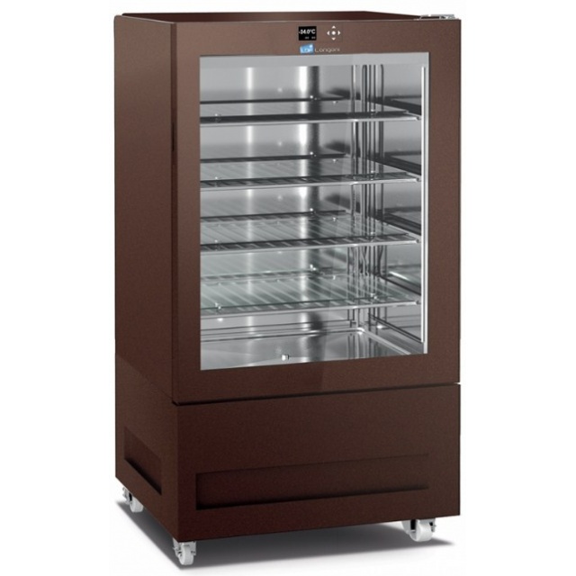 Vitrina de vinuri Arte Vino OXP1T98NPD capacitate 98 sticle temperatura 0/+35°C negru