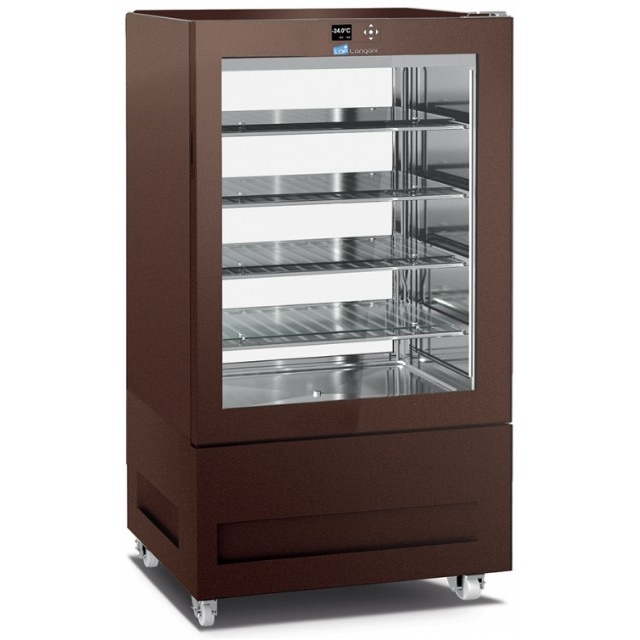 Vitrina de vinuri Arte Vino OXP1T98NPD capacitate 98 sticle temperatura 0/+35°C negru