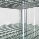 Vitrina frigorifica pentru cofetarie Longoni 85-L Vitra 8111-L capacitate 600l 1 zona racire -15° -24°C argintiu