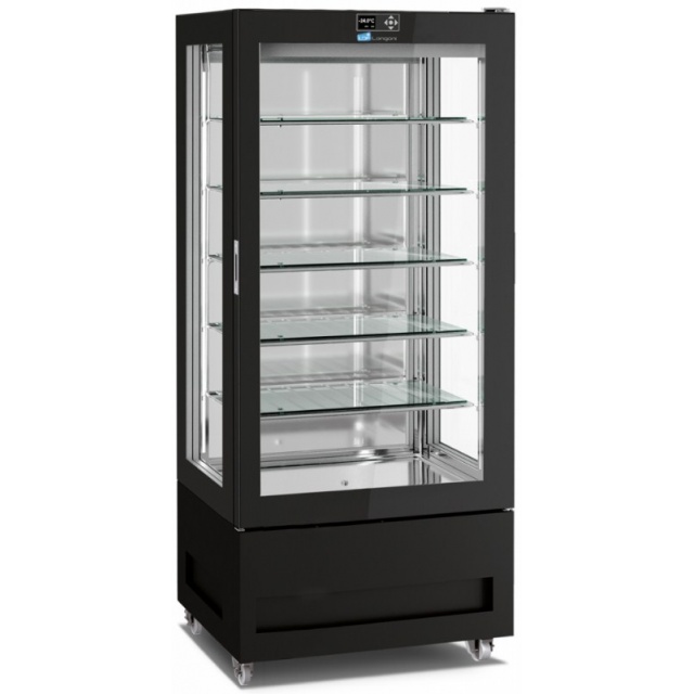 Vitrina de vinuri Arte Vino OXP1T98NPD capacitate 98 sticle temperatura 0/+35°C negru