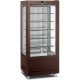 Vitrina frigorifica pentru cofetarie Longoni 85-L Vitra 8113-L capacitate 600l 1 zona racire -15° -24°C maro