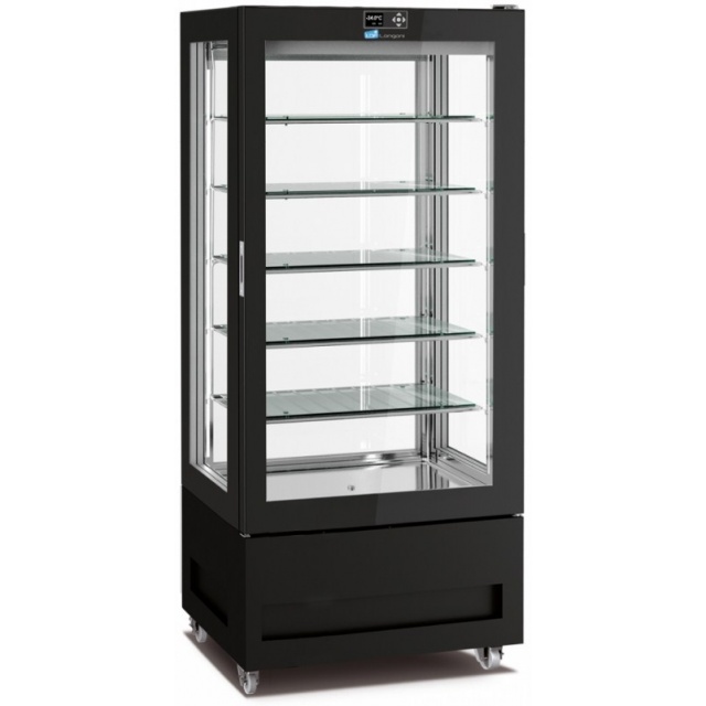 Vitrina de vinuri Arte Vino OXP1T98NPD capacitate 98 sticle temperatura 0/+35°C negru