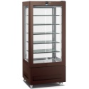 Vitrina frigorifica pentru cofetarie Longoni 85-L Vitra 8114-L capacitate 600l 1 zona racire -15° -24°C maro