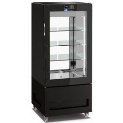 Vitrina de vinuri Arte Vino OXP1T98NPD capacitate 98 sticle temperatura 0/+35°C negru